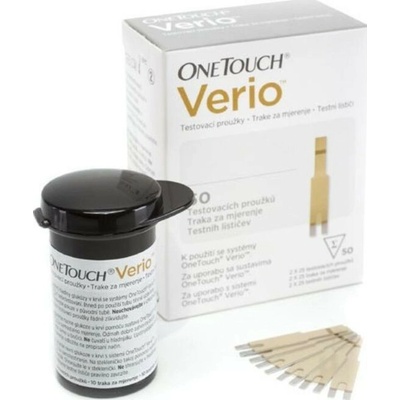 One Touch Verio testovacie prúžky 50 ks