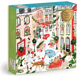 Merriest Village 1000 Piece Foil Puzzle (ISBN: 9780735389083)