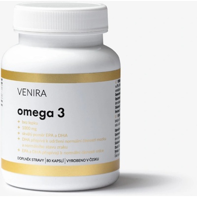 Venira Omega 3 80 kapslí