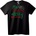 NOONEBRAND Тениска I'm So Freaking Merry - M, Black