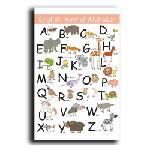 Wallity Детска картина 45x70 cm Alphabet - Wallity (615LBY1247)