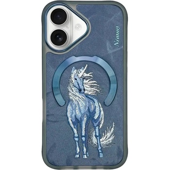 Nimmy Калъф Nimmy Magnetic Fantasy Animal MagSafe за iPhone 16 - син (6971080319631)
