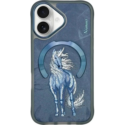 Nimmy Калъф Nimmy Magnetic Fantasy Animal MagSafe за iPhone 16 - син (6971080319631)