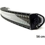  56 cm x 5.5 cm Slim Tънък Извит Мощен Диоден ЛЕД БАР LED Bar 120W 40 Led 12- 24V за Атв Джип 4х4 Offroad Камион Aвтомоби