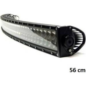  56 cm x 5.5 cm Slim Tънък Извит Мощен Диоден ЛЕД БАР LED Bar 120W 40 Led 12- 24V за Атв Джип 4х4 Offroad Камион Aвтомоби