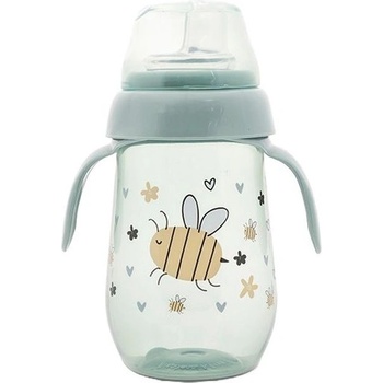 Lorelli Неразливащо шише с широко гърло Lorelli My Friend - 260 ml, Iceberg Green (10200090006)