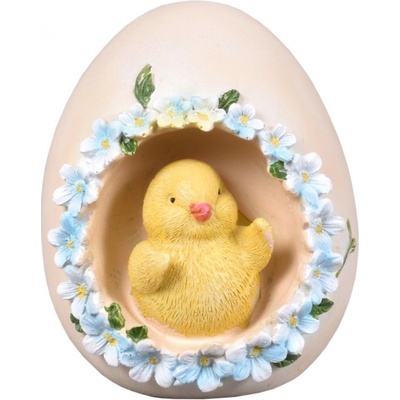 Nohel Garden Velikonoční kuře v kraslici polyresinové 8x8x10cm – Hledejceny.cz