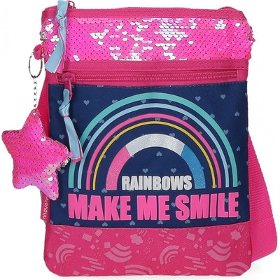 Joummabags Movom Glitter Rainbow Flat růžová – Zbozi.Blesk.cz