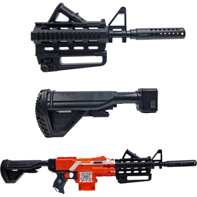 Export Súprava na úpravu odpaľovacieho zariadenia M416 Nerf Stryfe i Phoenix - hlaveň a pažba