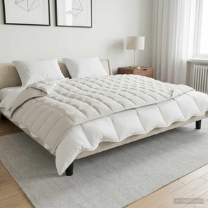 vidaXL Тежко одеяло Бяло 140 x 200 cm 6 kg 100% Памук 205T (3442923)