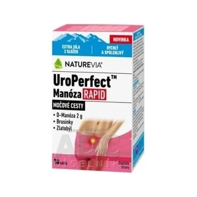 Swiss NatureVia UroPerfect Manóza Rapid 10 sáčků