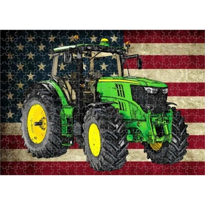 Moon River s traktorem John Deere 300 dílků