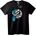 NOONEBRAND Тениска Цветен Skull - M, Black