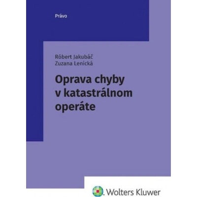 Oprava chyby v katastrálnom operáte - Róbert Jakubáč