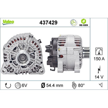generátor VALEO 437429