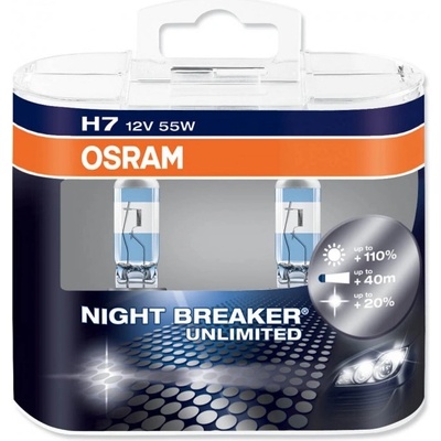 OSRAM H7 NIGHT BREAKER UNLIMITED Duo-Box