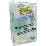  SCRUB DADDY диспенсър за течен сапун и веро, Soap Daddy, Dual Action, 1 брой