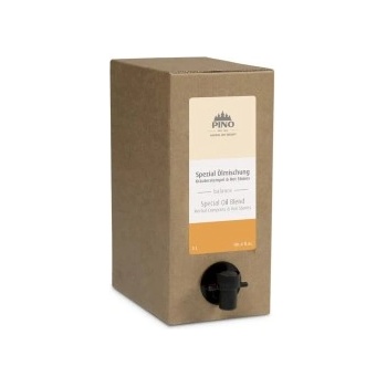 PINO Масажно масло за масаж с билкови щампи и вулканични камъни, 3 л