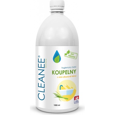 CLEANEE hygienický čistič na KOUPELNY náhradní náplň 1 l