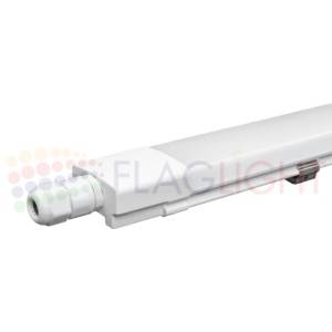  LED slim линейно осветително тяло 1.2m, IK08, 36W, 220-240V AC, IP65 (1455)