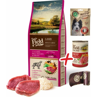 Sam's Field Low Grain Adult Large Lamb 13 kg