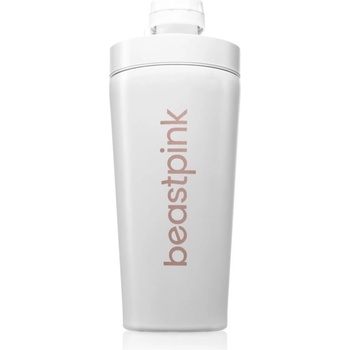BeastPink Steel спортен шейкър боя White 650ml