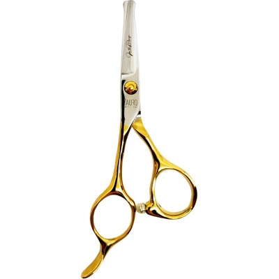 Tauro Pro Line Nůžky Janita Plunge rovné zlaté pro levoruké 11 cm