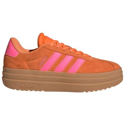 Дамски маратонки Adidas Women's VL Court Bold Sneakers - Pure Orange / Lucid Pink / Gum3 - размер 36 2/3 (EU) (124-0785-1312)