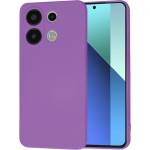 Techsuit Калъф за Xiaomi Redmi Note 13 4G - SoftFlex - Techsuit - Лилав (KF2328997)