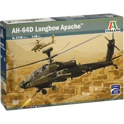 Italeri Model Kit vrtulník 2748 AH 64D LONGBOW APACHE 1:48