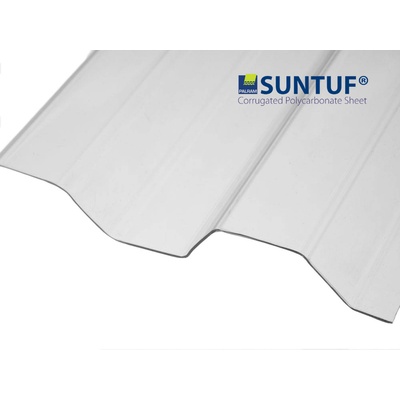 Palram Trapézová polykarbonátová deska 76/18 hladká Suntuf 1040 x 2000 mm čirá 1 ks