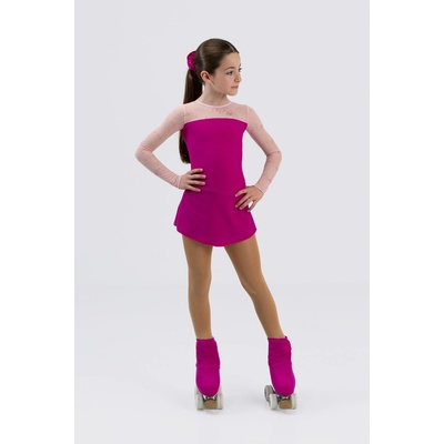 Trikot Intermezzo na krasobruslení s dlouhým rukávem 31725 fuchsiová – Sleviste.cz