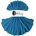 Bobbiny Jumbo 9 mm 30 m Dopamine Blue юта (BT-E118)
