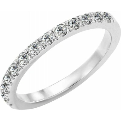 Eppi Eternity platinový prsten s 2mm diamanty Lowum R37644