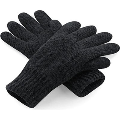 Beechfield zimné pletené rukavice B495 black