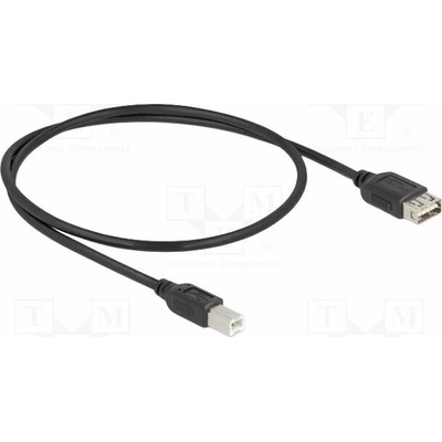 Delock 81529 USB 2.0 USB A oboustranná zásuvka USB B vidlice 0,5m