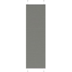 vidaXL Плисирана щора Антрацит 60x200 cm Ширина на плата 59, 4 cm (4015101)