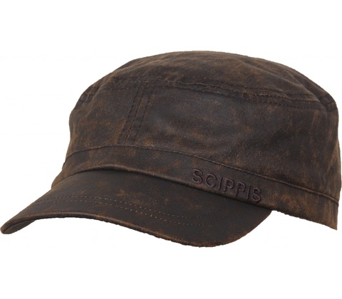 Scippis Field Cap hnedá