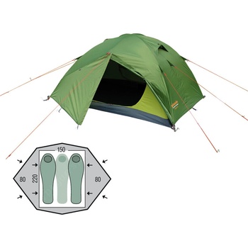 Image 1 of Pinguin Палатка Pinguin Gemini 150, зелена (157246)