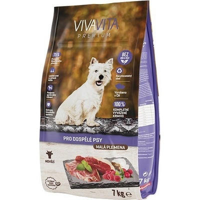 Vivavita malých plemen hovězí 7 kg