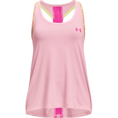 UNDER ARMOUR UA KNOCKOUT TANK 1363374-677 Růžová – Zboží Dáma