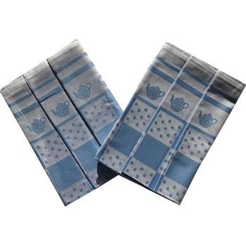 Svitap J.H.J.Kanvička/bodka 50x70 cm 3 ks modrá