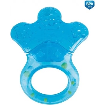 Canpol Бебешка водна чесалка с дрънкалка Canpol - Little paw, синя (56/136_blu)