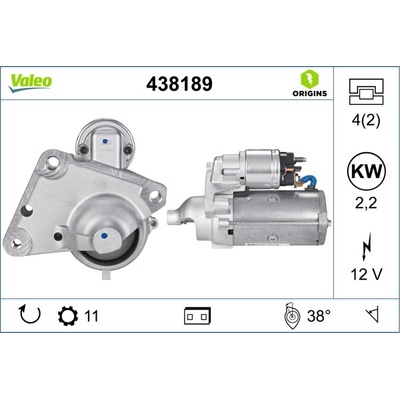 Startér VALEO 438189