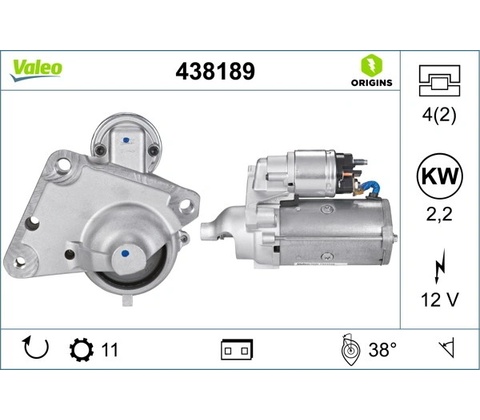 Startér VALEO 438189
