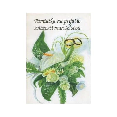 Pamiatka na prijatie sviatosti manželstva