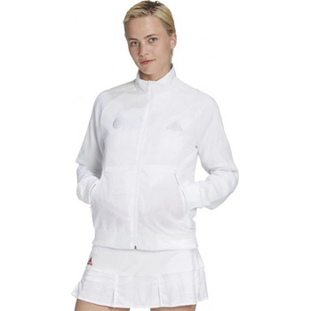 Adidas Дамска блуза с дълъг ръкав Adidas Tennis Uniforia Jacket W - Бял