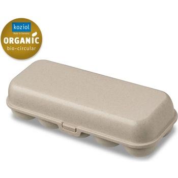 Koziol Контейнер за съхранение на яйца EGGS TO GO 28 см, за 10 яйца, пустинно слънце, Koziol (KOZ7179700)