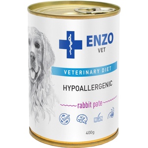 ENZO VET Хипоалергенна хипоалергенна диета с заек за кучета 400 г
