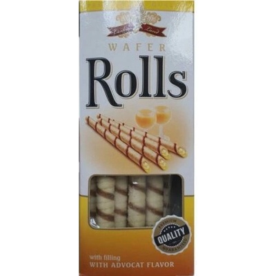 Cookiesland wafer rolls advocat 160 g